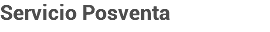 Servicio Posventa